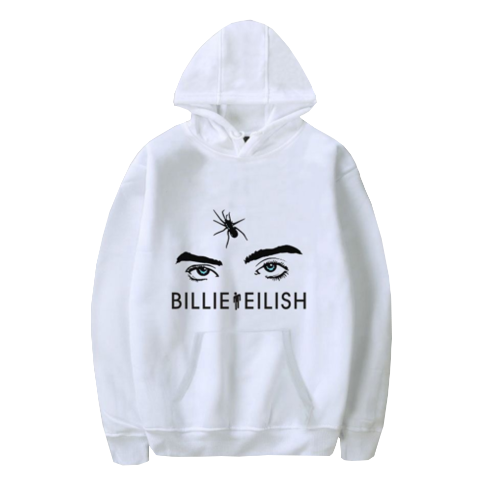 Billie Eilish Merch Comic Hoodies Fashion Pullover Sweatshirt 3