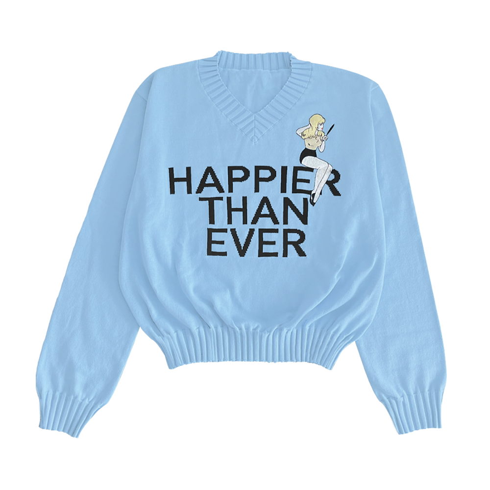 Happier Than Ever Knit Sweater