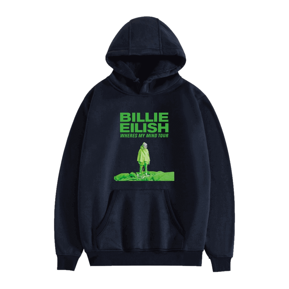 neon green billie eilish hoodie