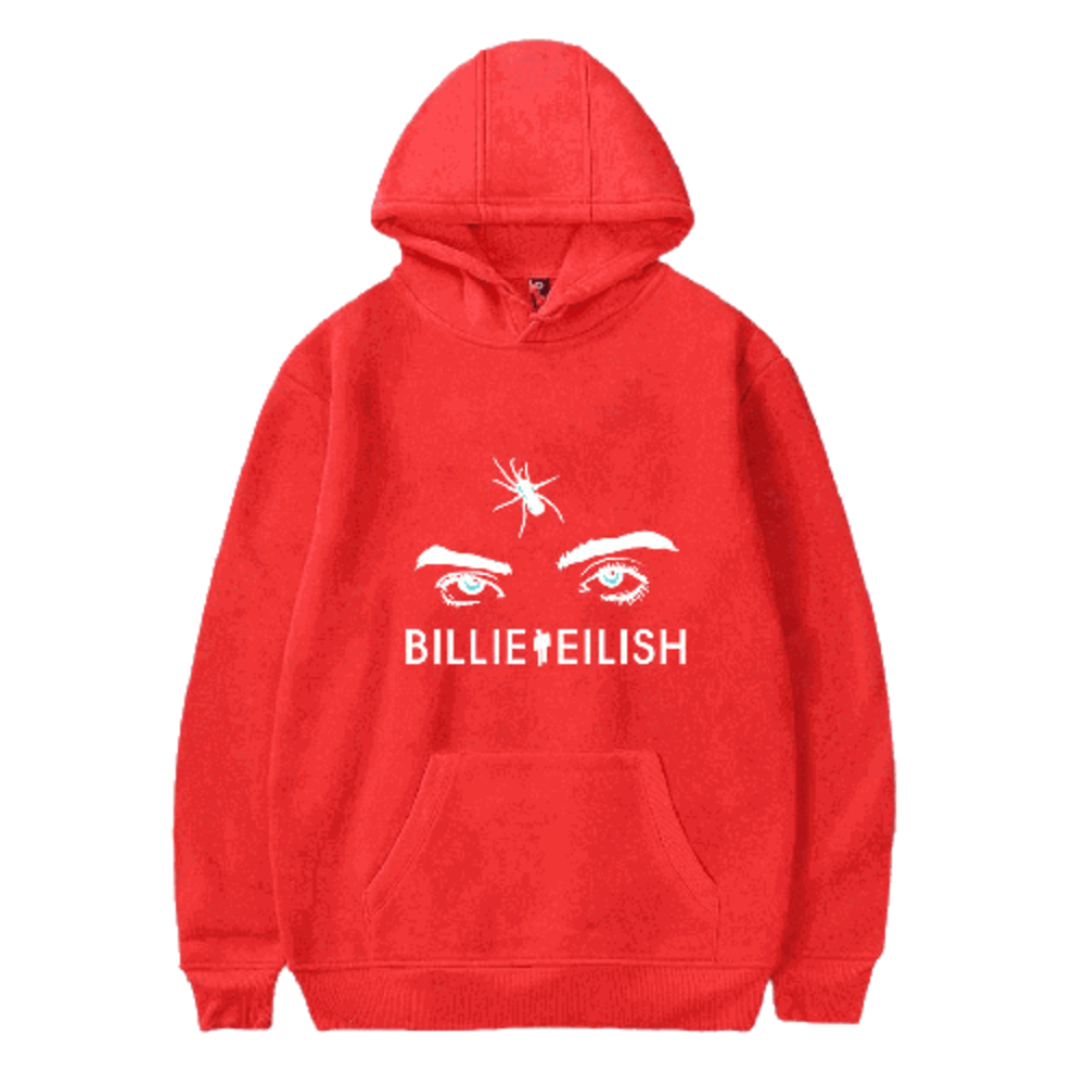 Billie Eilish Merch Comic Hoodies Fashion Pullover Sweatshirt 4