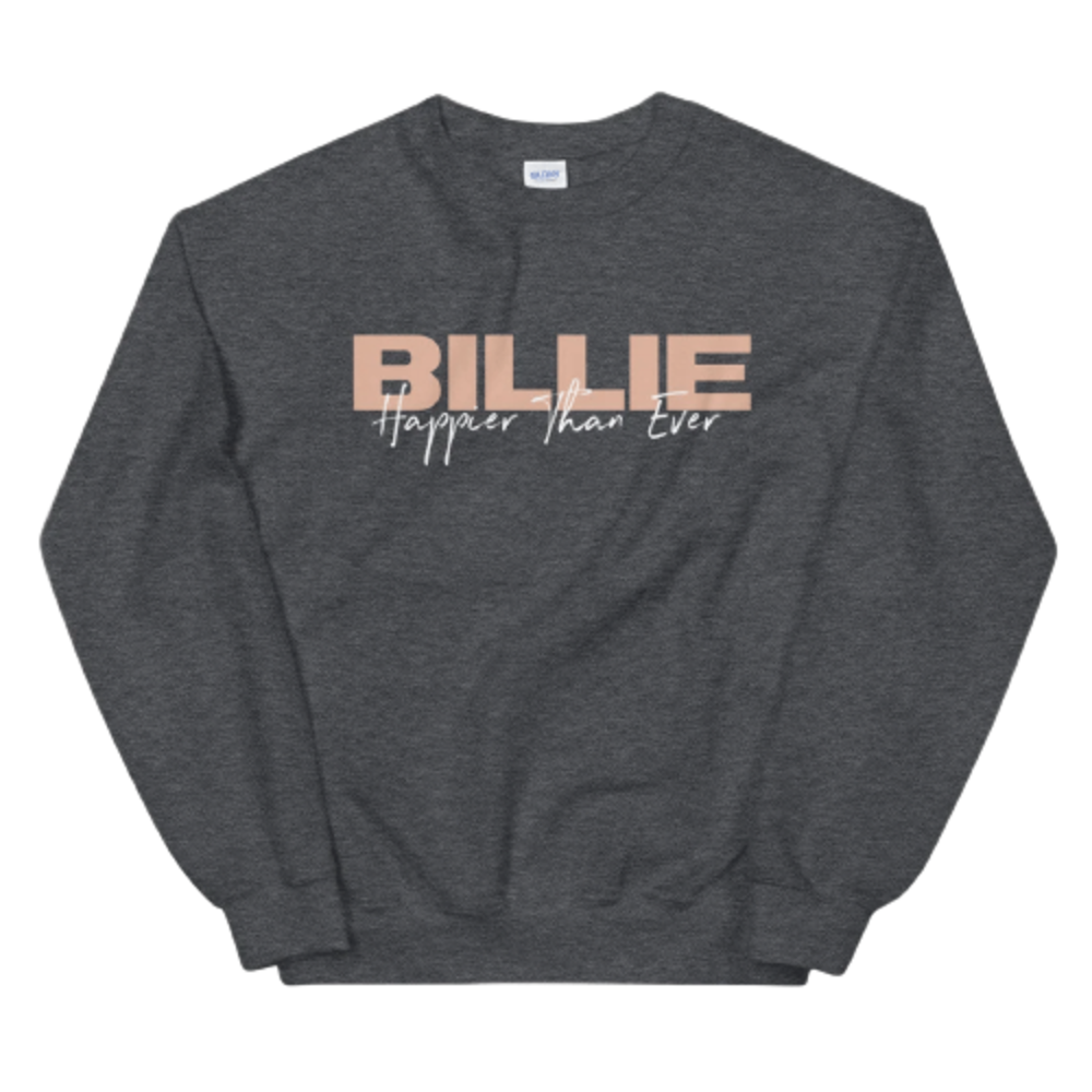 Billie Eilish Merch Happier Than Ever Sweatshirt 2