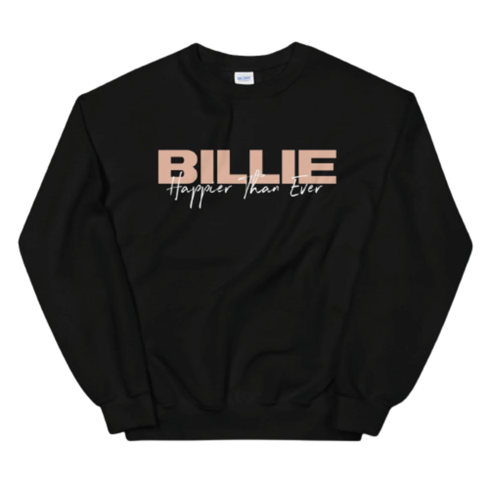 Billie Eilish Merch Happier Than Ever Sweatshirt 1