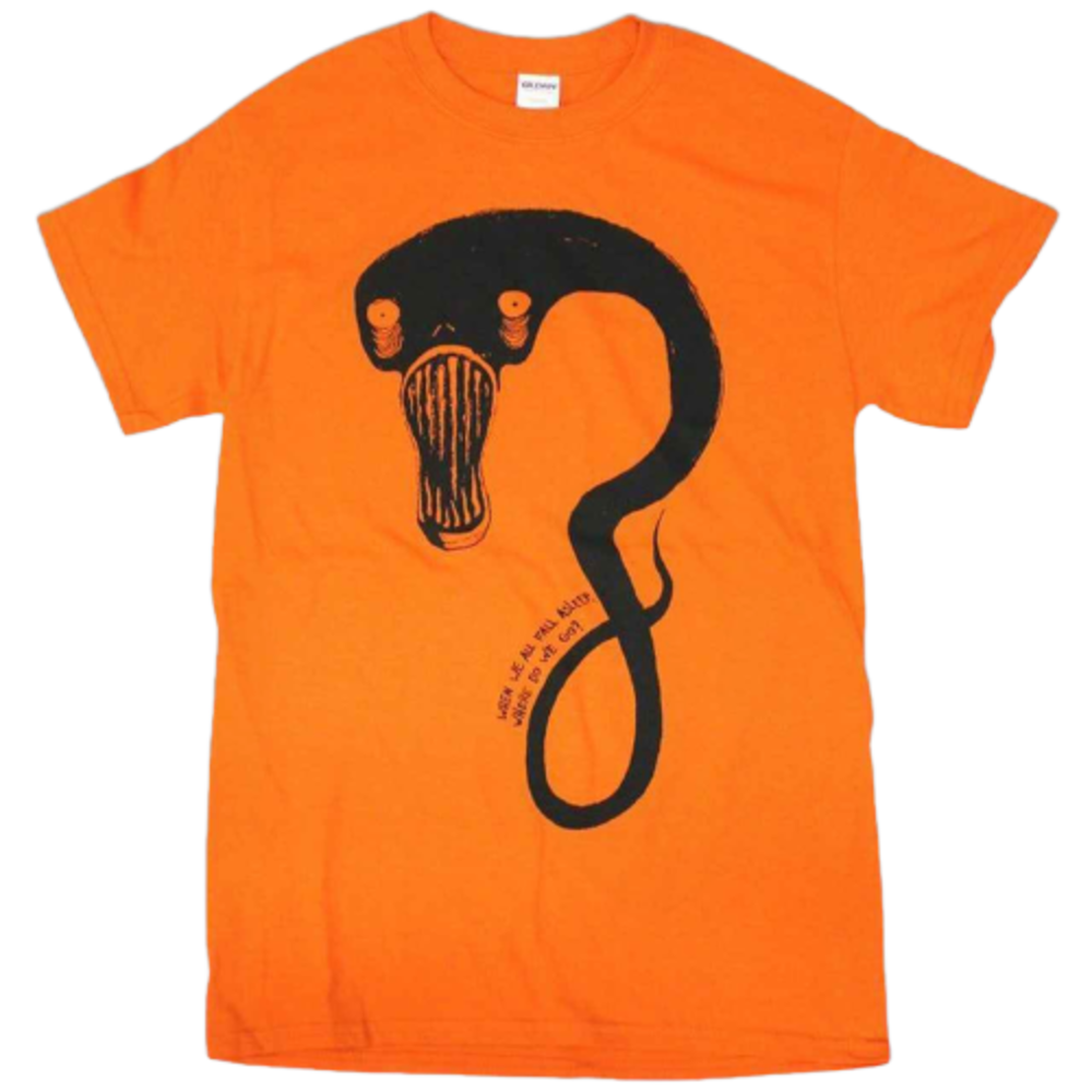Billie Eilish Merch Monster Orange Tshirt