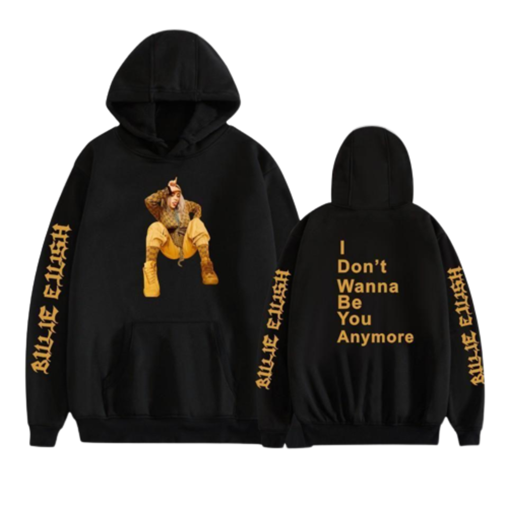 BILLIE EILISH MERCH I DONT WANNA BE YOU ANYMORE HOODIE 5