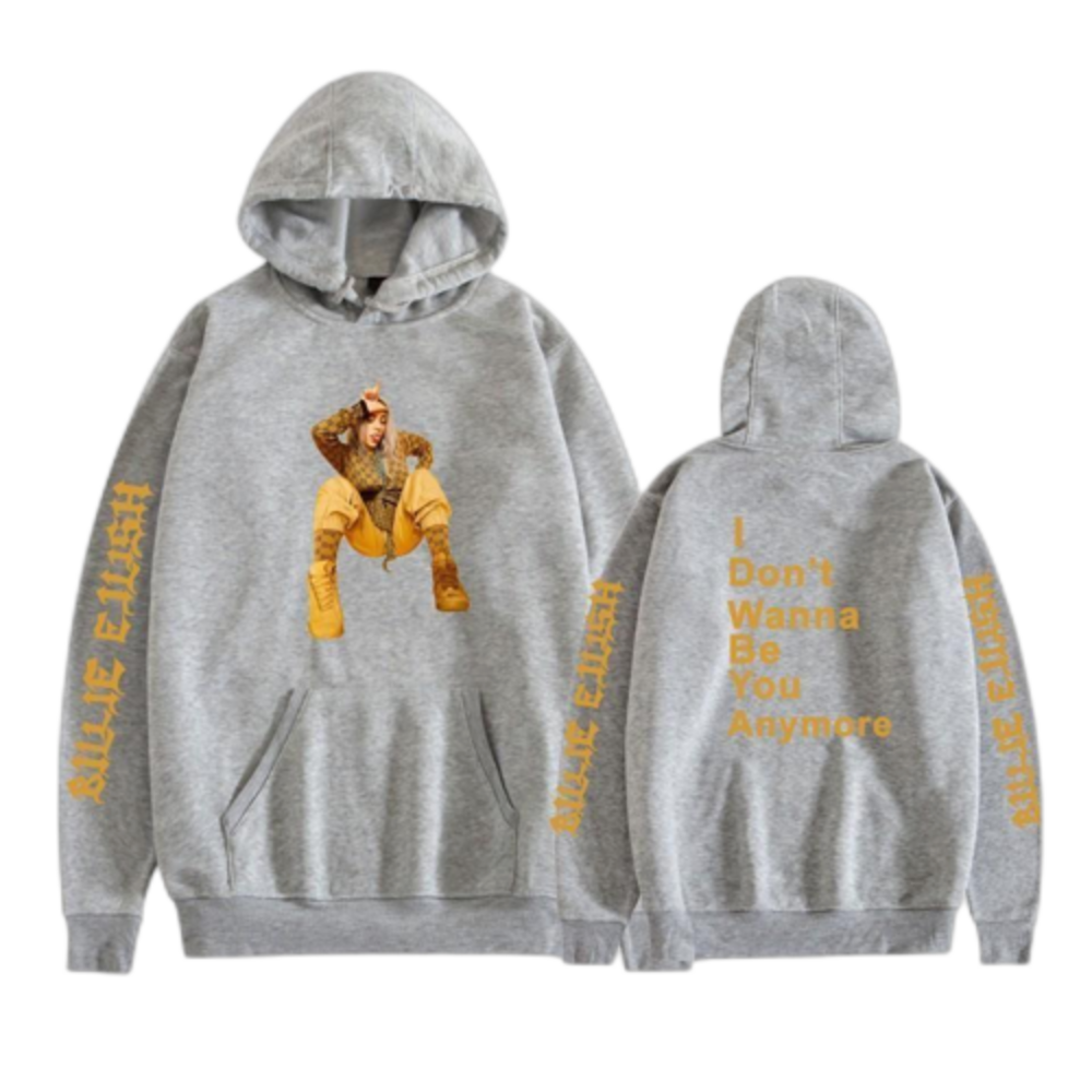 BILLIE EILISH MERCH I DONT WANNA BE YOU ANYMORE HOODIE 1