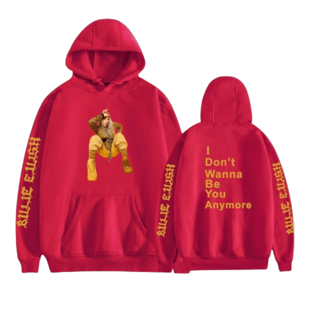 BILLIE EILISH MERCH I DONT WANNA BE YOU ANYMORE HOODIE 4